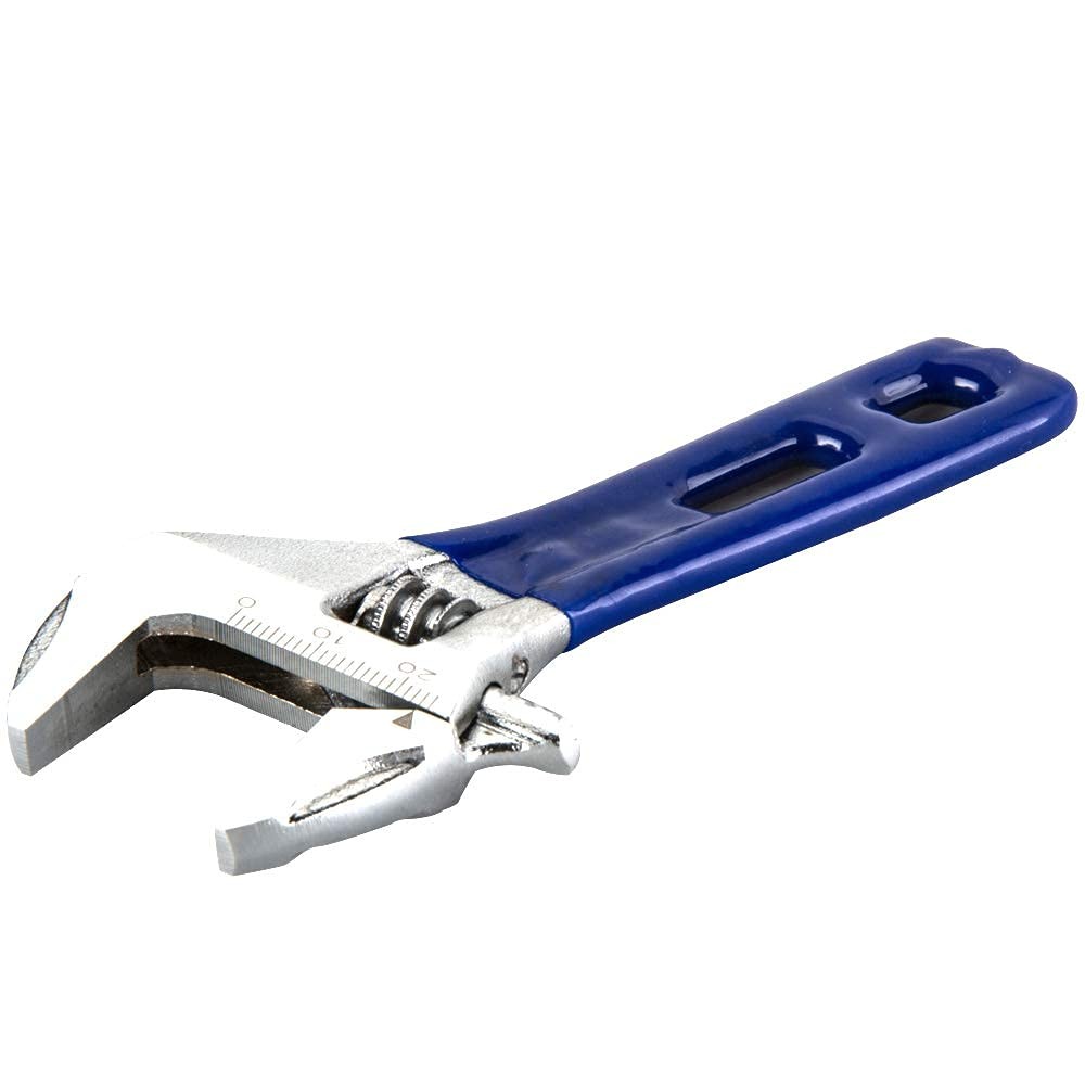 Wide Opening Stubby Adjustable Wrench Spanner With Short Handle 4 Inch Chrome Va