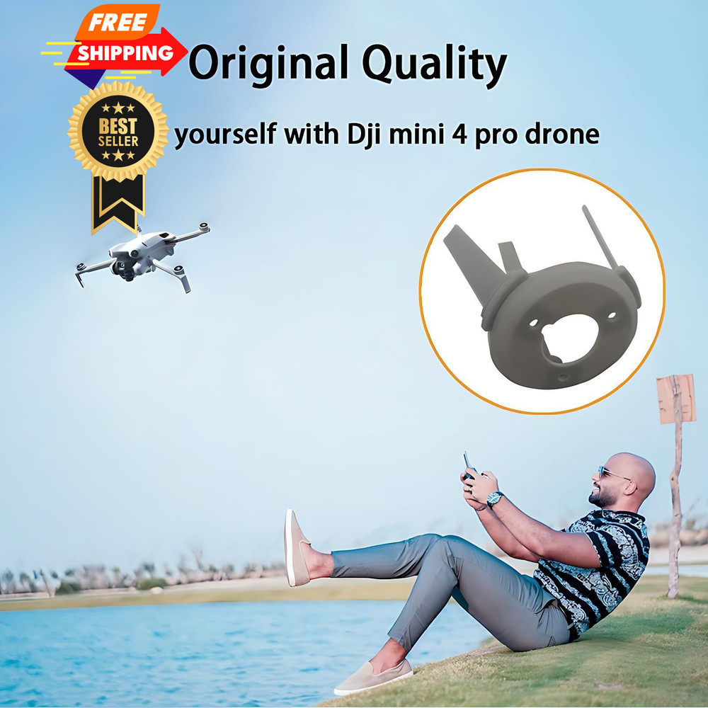 ZWLLKJGS Replacement Mini 4 Pro Shock Absorption Gimbal Camera Small, grey