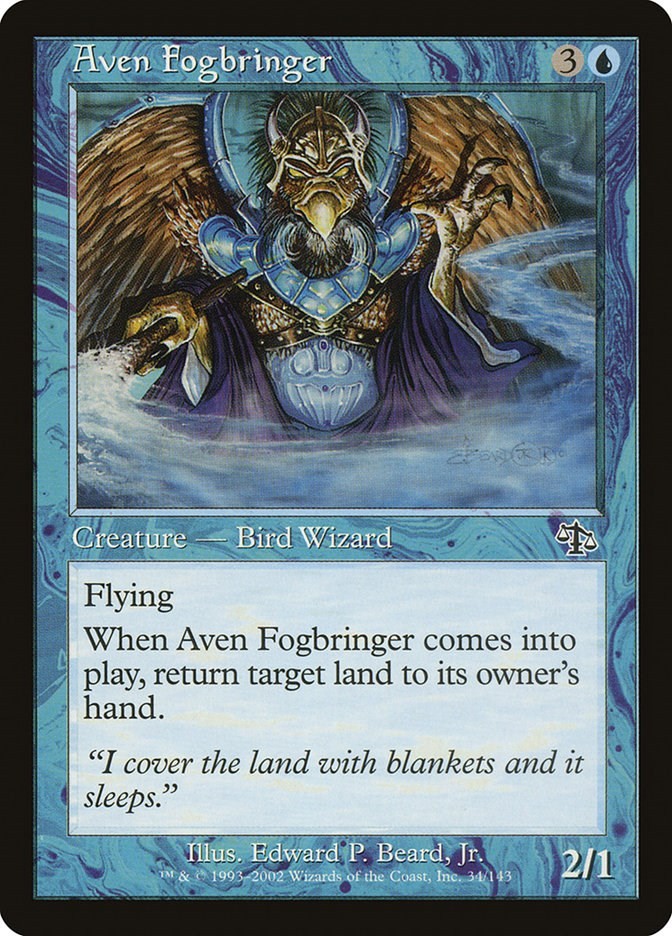 Aven Fogbringer Judgment 34 MTG MP