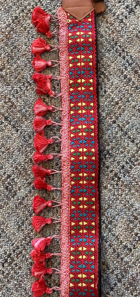 Vintage Used Unbranded Guitar Strap
