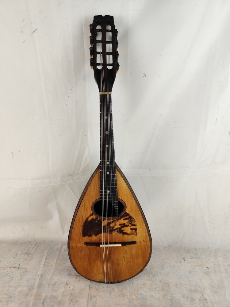 Mandolin 4/4 Gennaro E Gaetano Albertazzi 1899 Naples 曼陀林 만돌린マンドリン