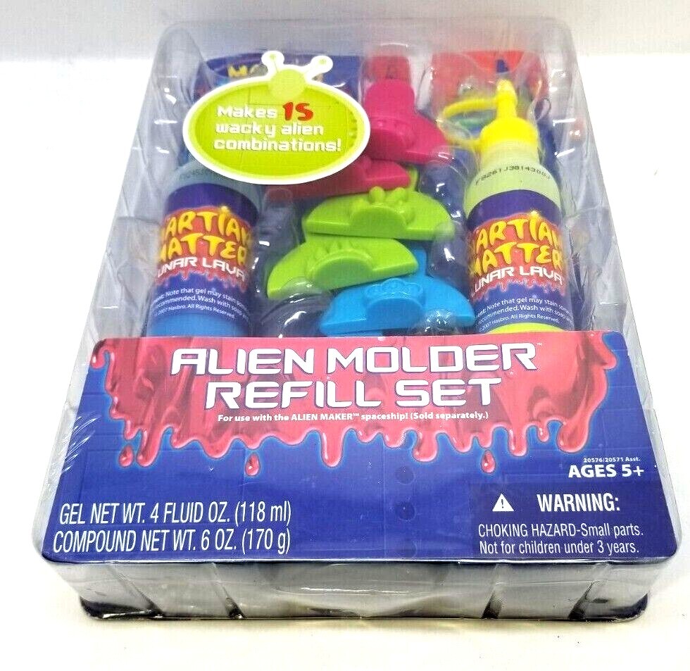 Martian Matter Alien Molder Refill Set Hasbro NOS (G28)