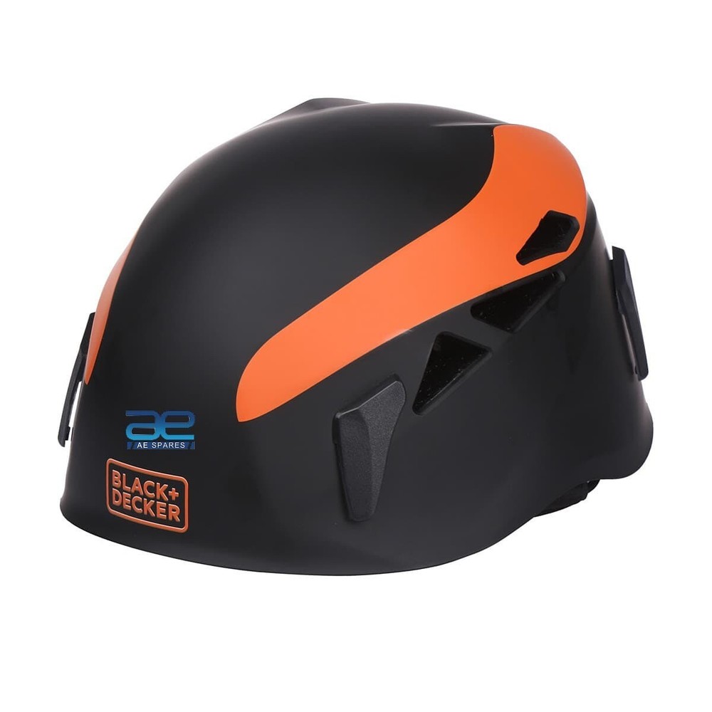 Black+Decker Climbing Helmet With Uiaa Certification (Orange & Black) ECs