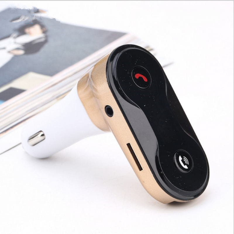 Car Audio Wireless Bluetooth FM Transmitter MP3 Player USB Car Charger Adapter