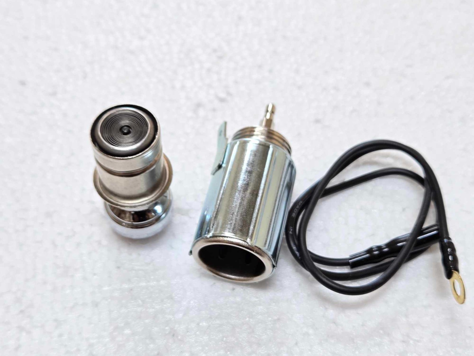 1941 Chevy Special Deluxe Cigarette Lighter Socket Plug w Copper Knob Color