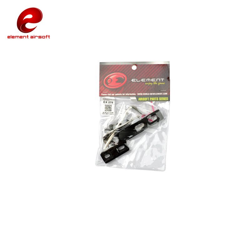 Tactical Airsoft Dropwing Adaptive Flashlight Offset Mount For MLOK Sided Rail