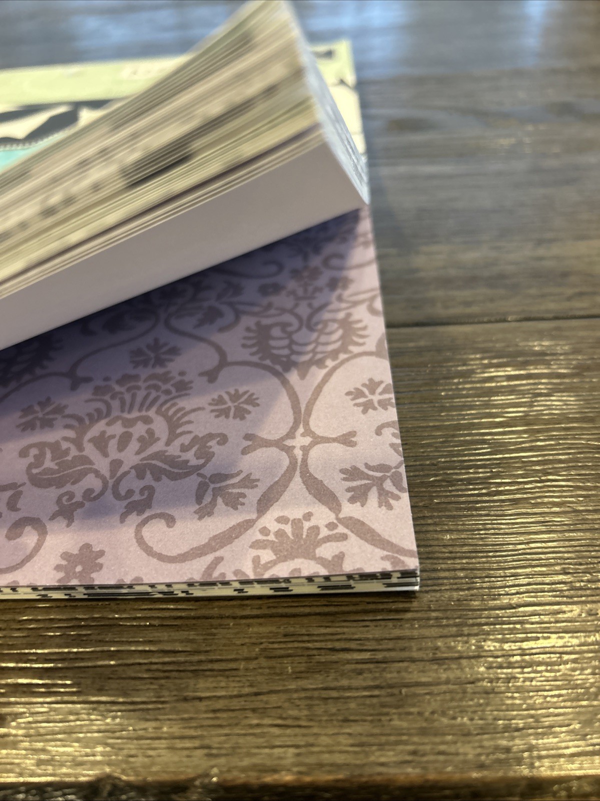 K & Company Scrapbook Glitter Specialty Paper Pad 48 Sheets 12x12 Ivory Black