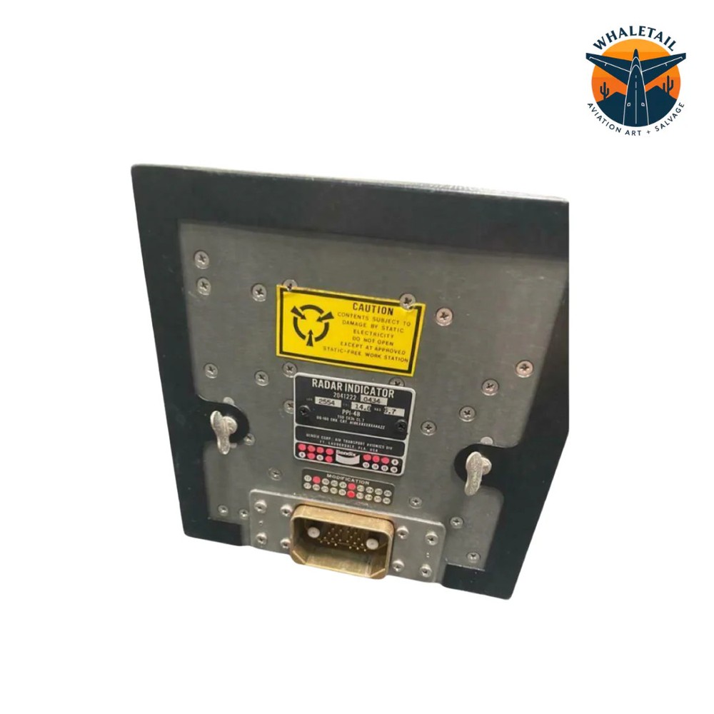 747-400 Radar Indicator - 747 Flight Deck