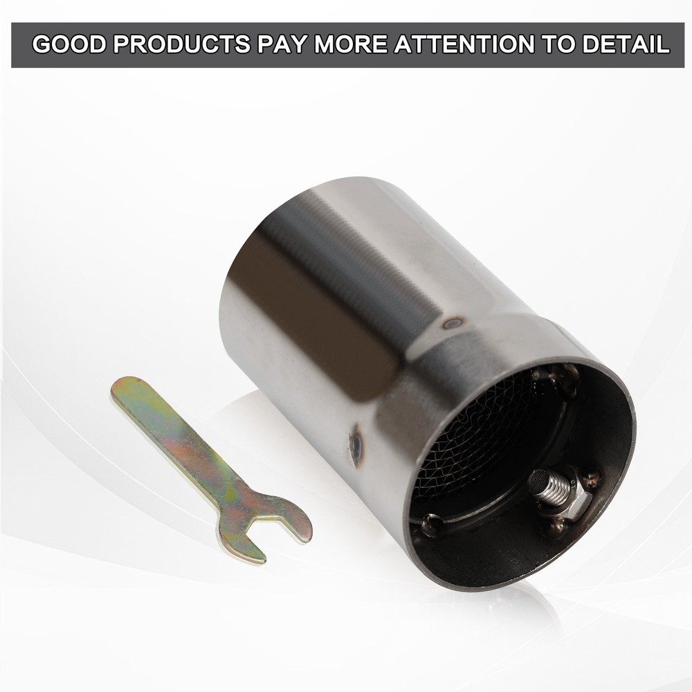 Universal Motorcycle Exhaust Muffler Pipe Can Insert Baffle DB Killer Silencer