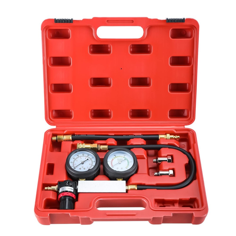 Cylinder Leak Down Tester Petrol Engine Compression Leakage Leakdown Detector