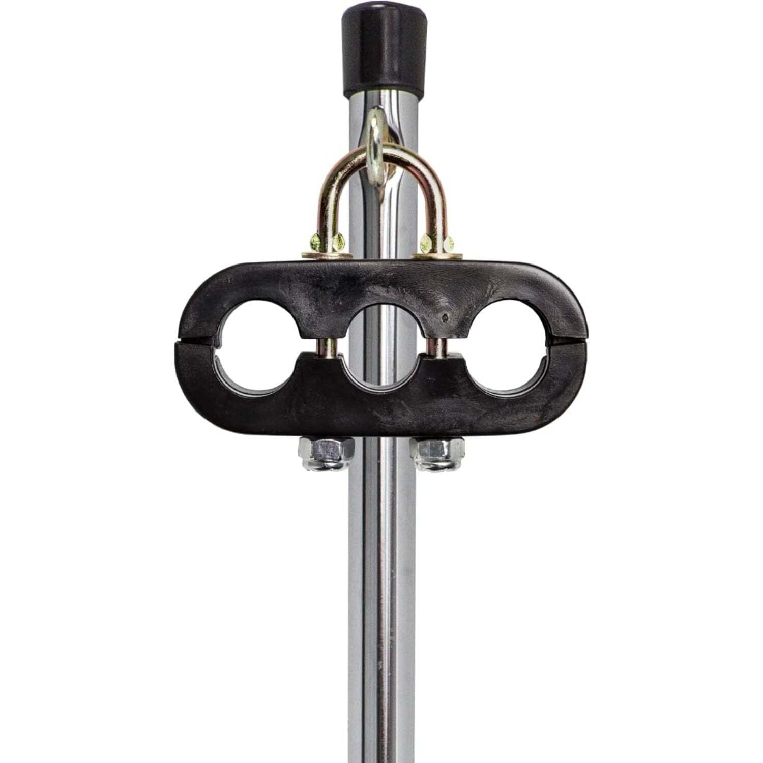 Tectran 9400G-2 - 40" Pogo Stick for Semi Truck Trailer,Chrome/Std 3-Hole Clamp