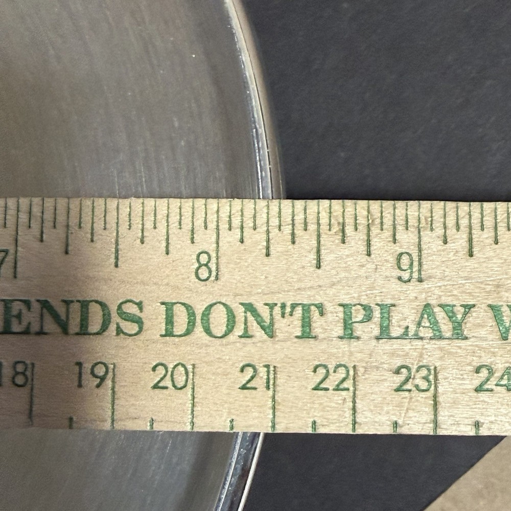 Reed & Barton Casserole Holder with Handles & Lid 9" Beaded Silverplate