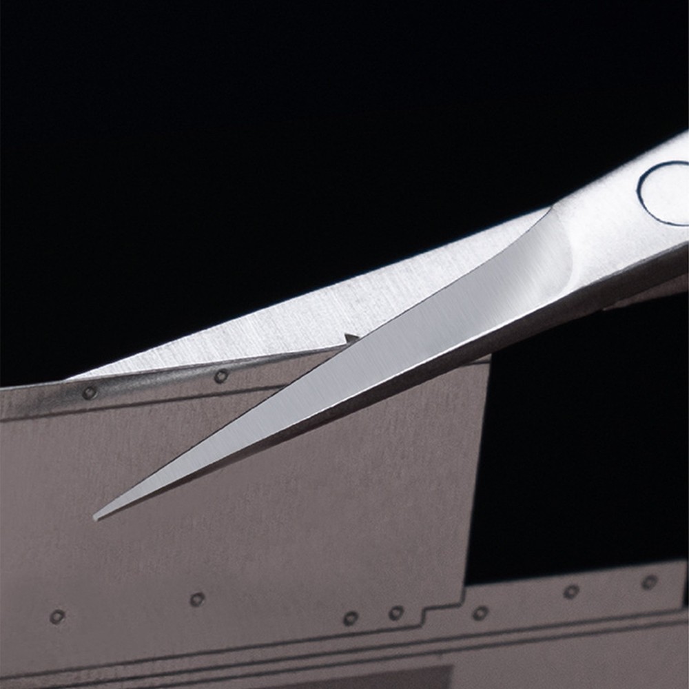 T10B02 Stainless Steel Thick Modeling Scissors For Model Building Etching Tool