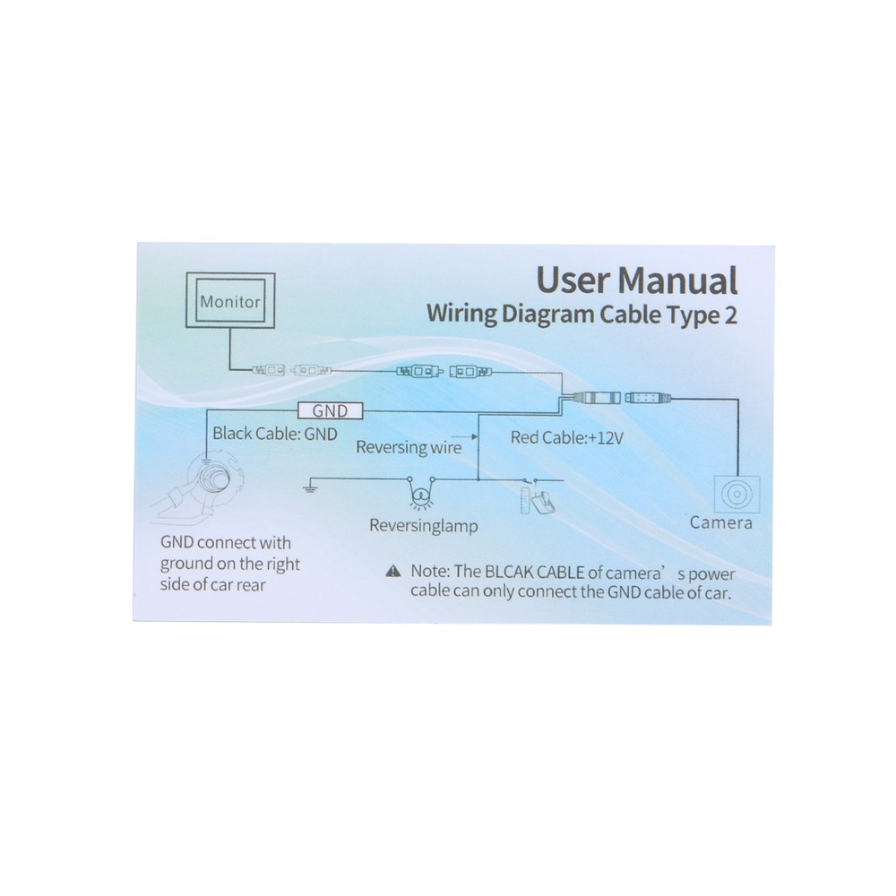 720P High-definition Front View Camera Backup Reverse Camera for Toyota
