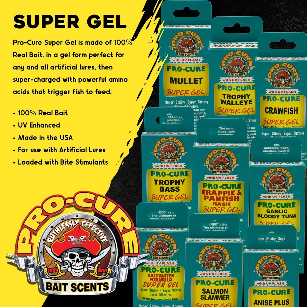 Pro-Cure Trophy Trout Super Gel, 2 Ounce
