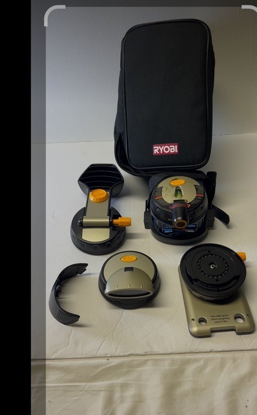 RYOBI Tool AIRgrip MultiTASKit (EMM0001) Laser Level Kit w/ Case