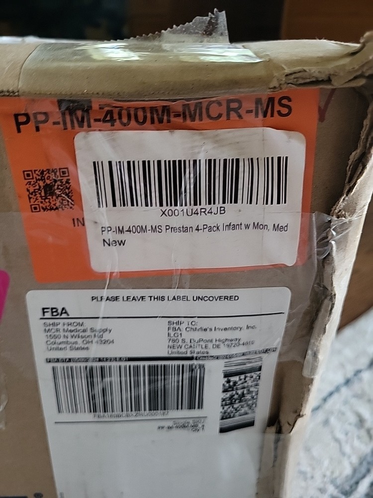 4-Pack Infant CPR Manikin WITH Feedback, Compression Rate MEDIUM TONE, PRESTAN