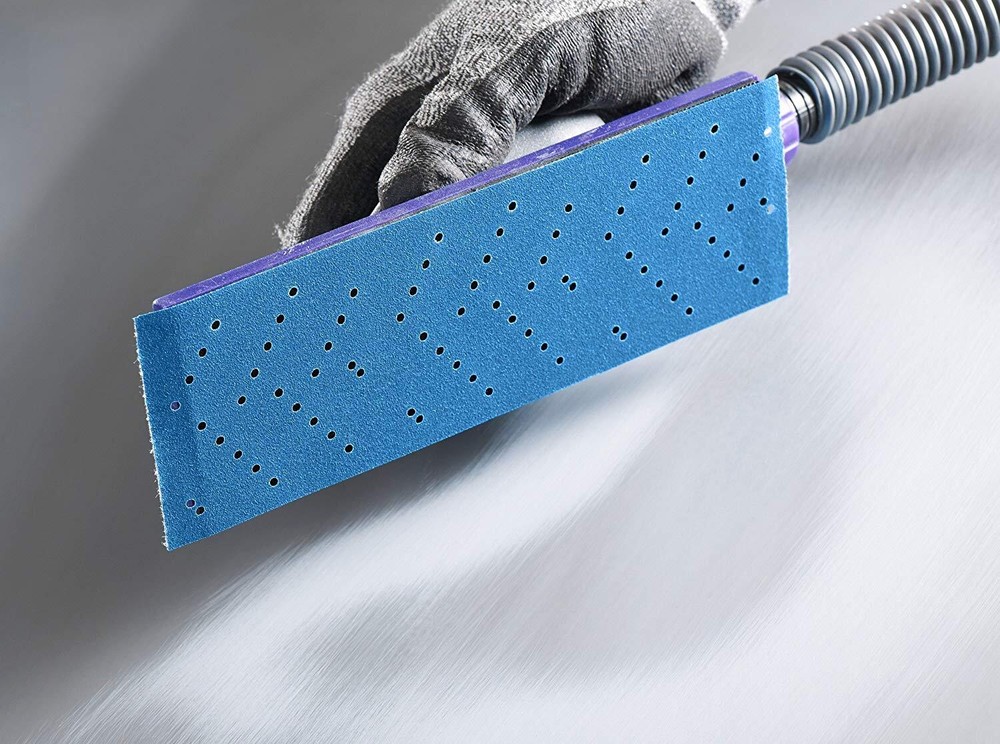 3M 36187 Hookit Blue Abrasive Sheet Roll 2.75"x13 Yard, 80 Grade