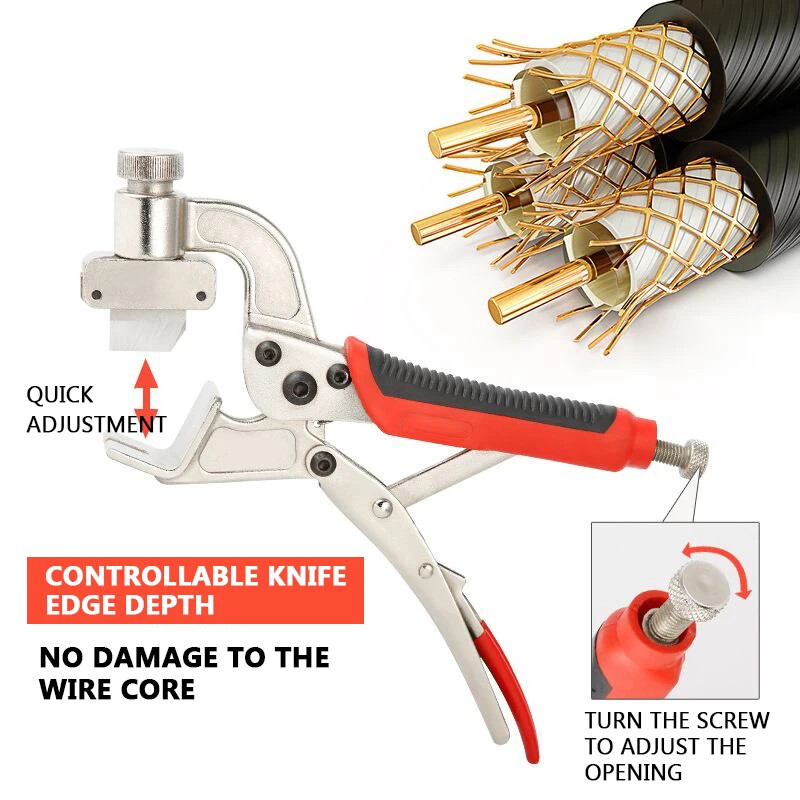 BXQ-F-55 Multi-function Electrician Wire Stripper High Voltage Cable Stripper