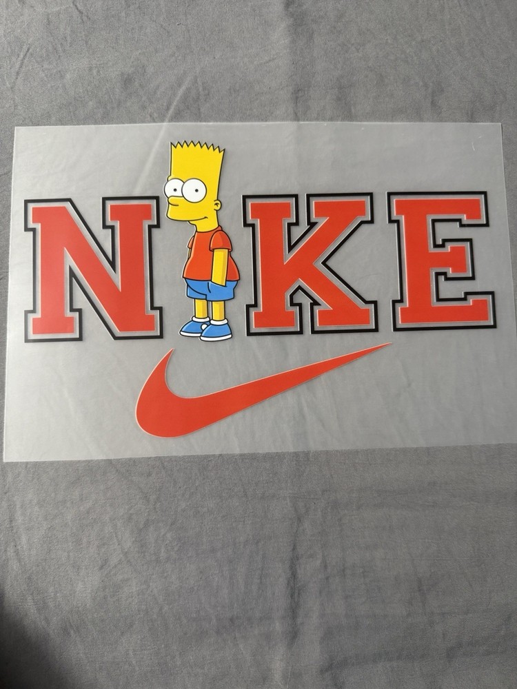New Bart Simpson Adult DTF Transfer