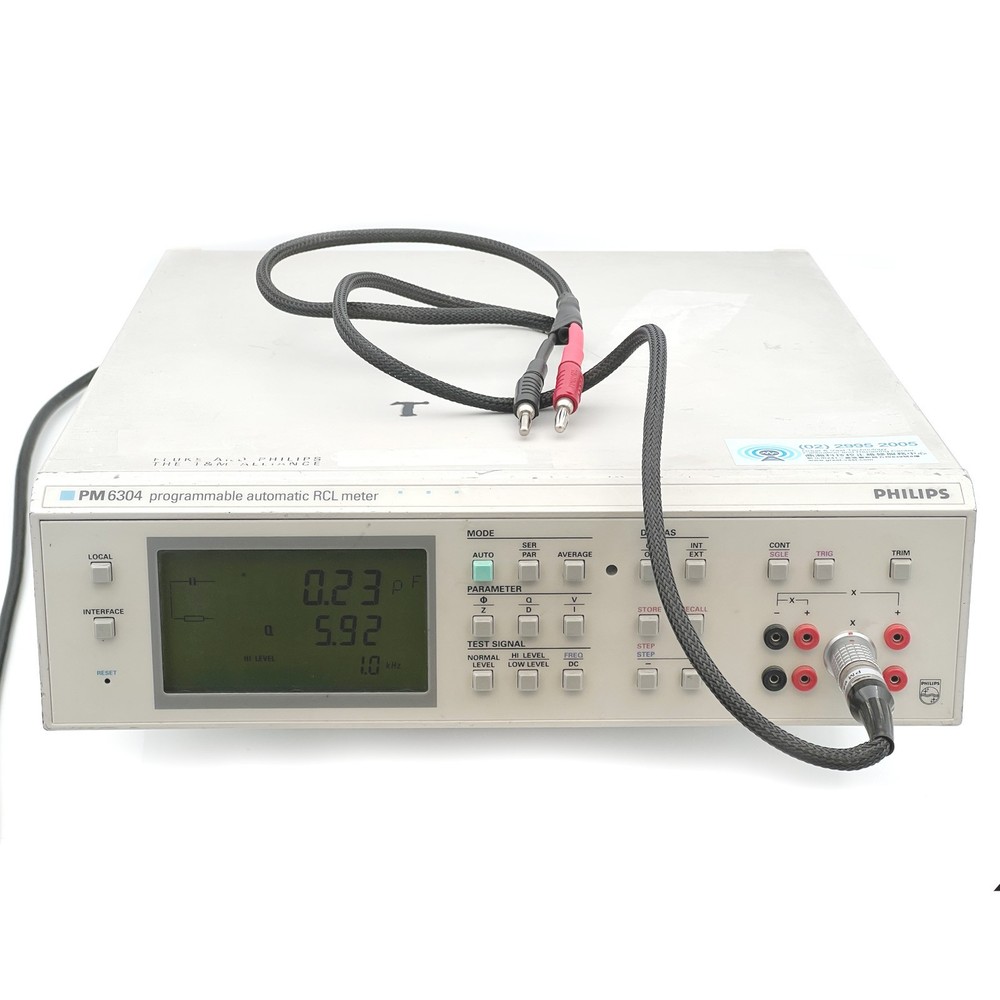 Fluke/Philips PM6304 Programmable Automatic LCR Meter