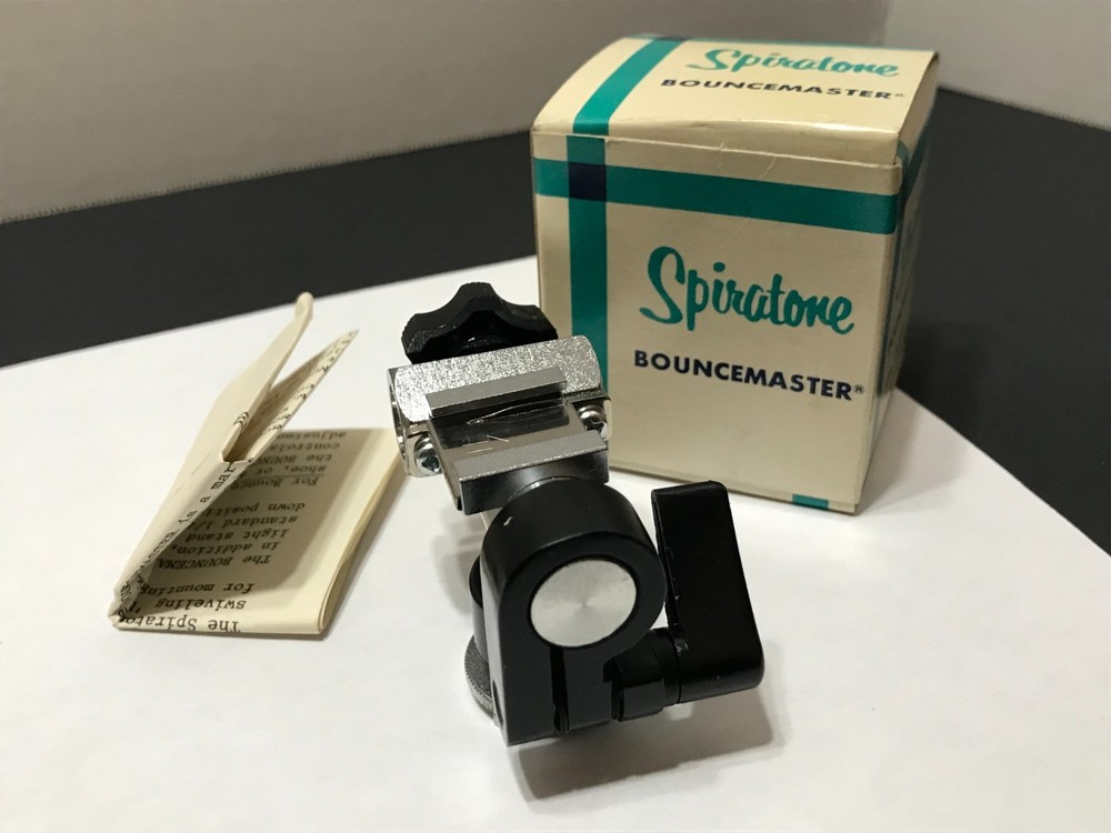 Vintage Spiratone Bouncemaster Bracket - Camera, Umbrella, Flash, Boom Mount