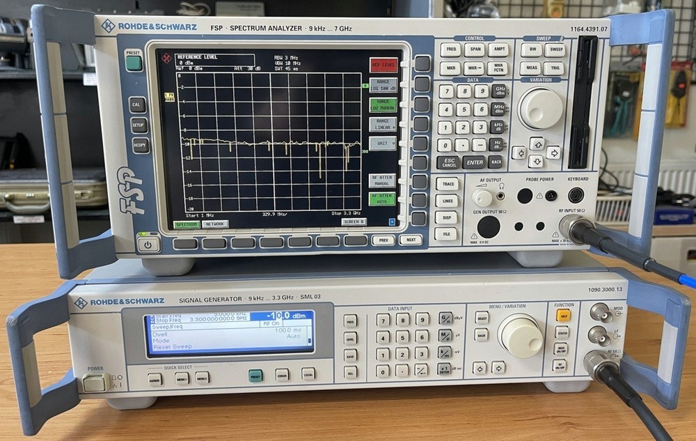 Rohde & Schwarz FSP7, spectrum analyzer