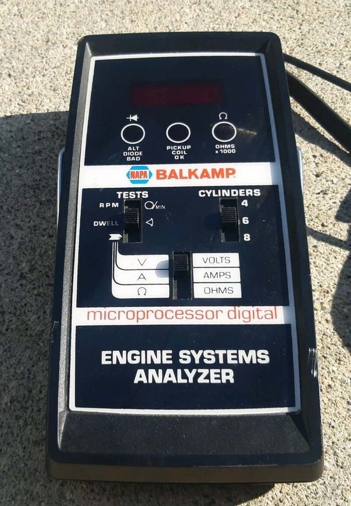 NAPA BALKAMP 700-1500 ENGINE SYSTEMS ANALYZER DIGITAL MICROPROCESSOR TOOL