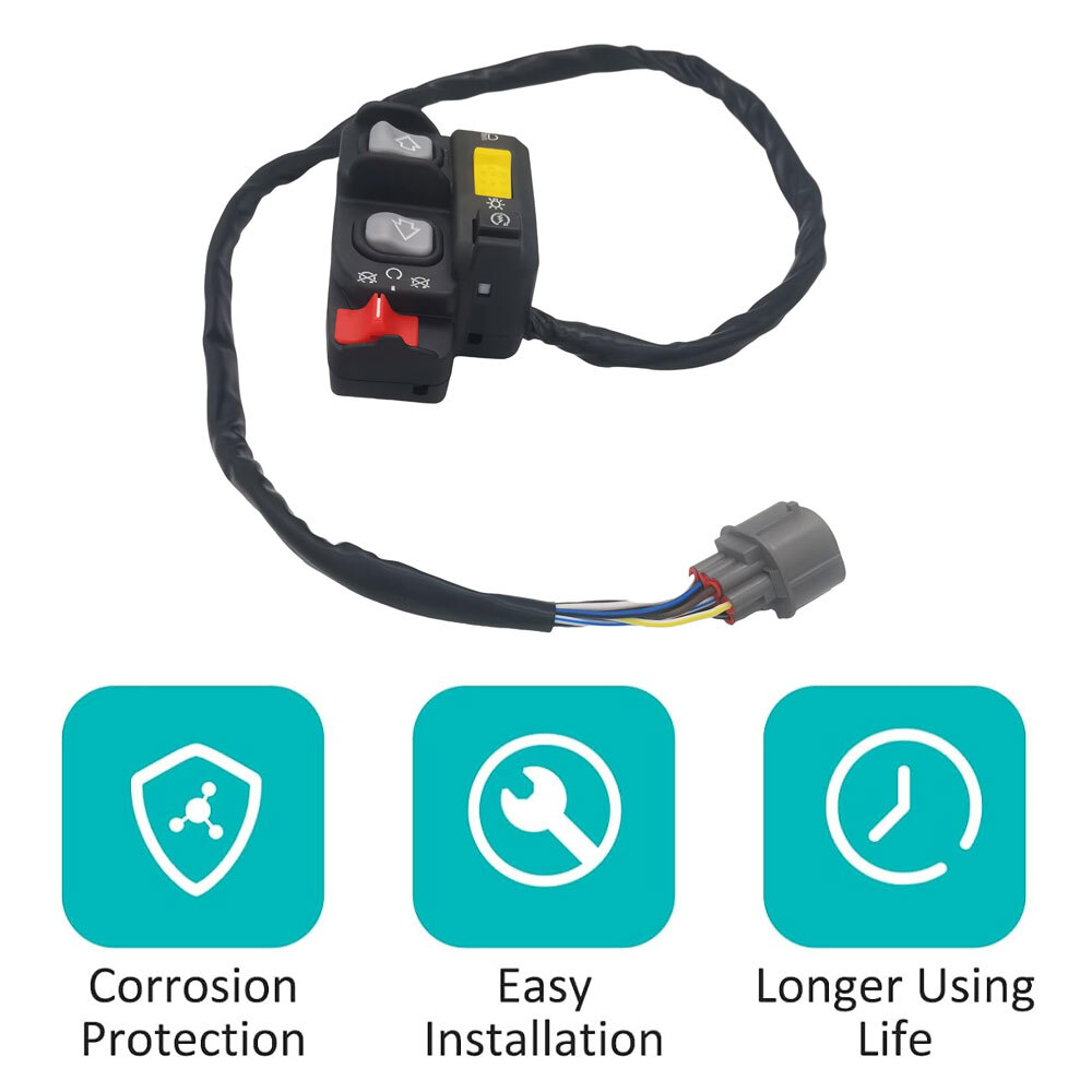 For Honda Rancher 350 ES 2000-2005 Left Switch Handlebar Control Electric Shift