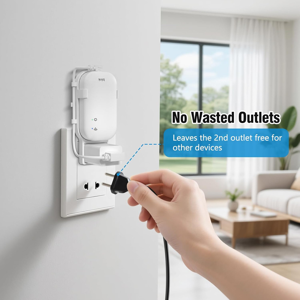 Outlet Wall Mount for Blink Sync Module Core, Module Mount Core Holder for Blink