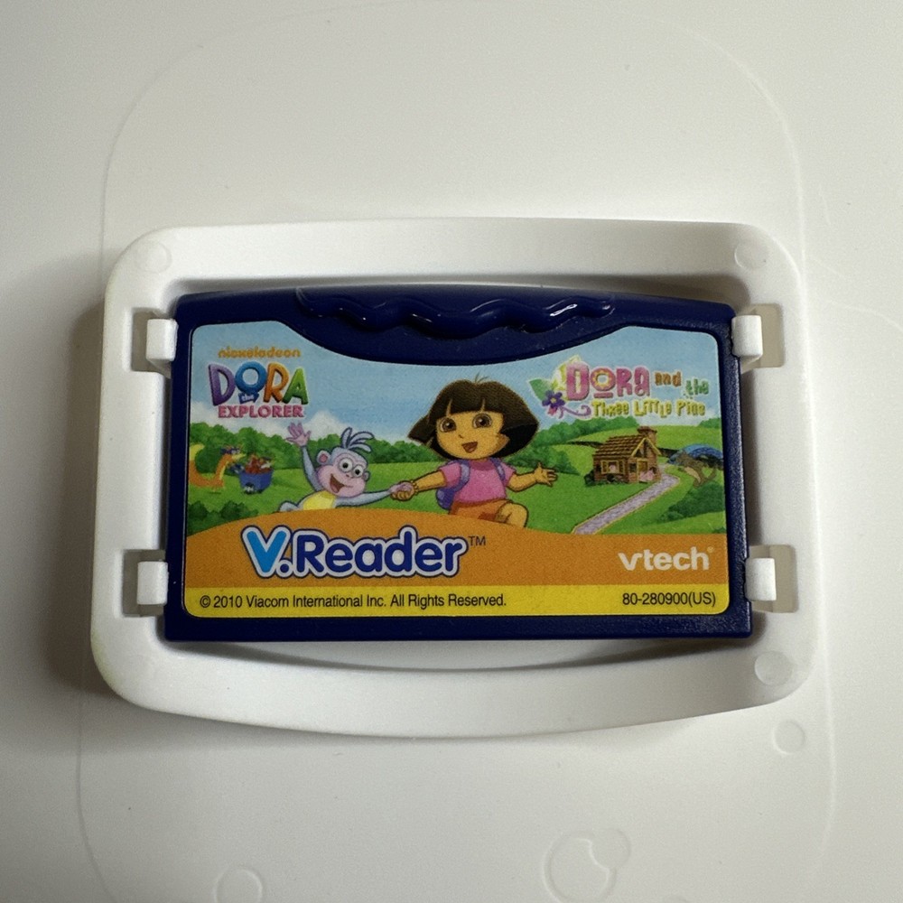 Vtech VReader Dora the Explorer & the 3 Little Pigs 2010