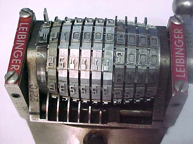 LEIBINGER 22C NUMBERING MACHINE NUMERATOR SH