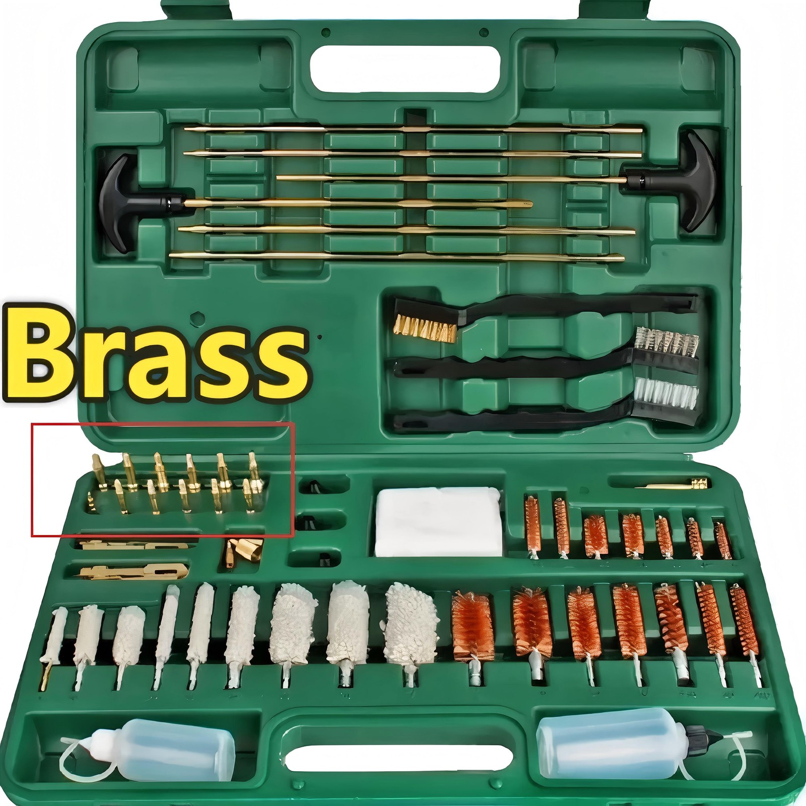 Gun Cleaning Kit Universal Rifle Pistol Shotgun Handgun Firearm with Case