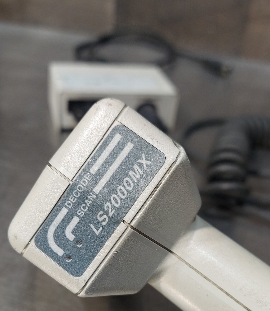 Symbol Tech LS2000MX Barcode Scanner. LS-2080MX-1200A