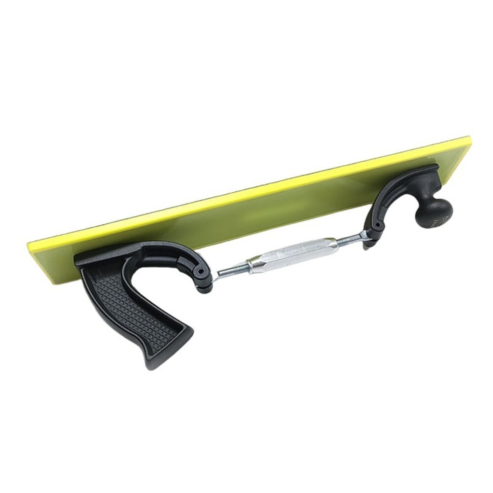 Holder Sanding Disc 70 X 420mm ABS-Polishing Rectangular Yellow + Black