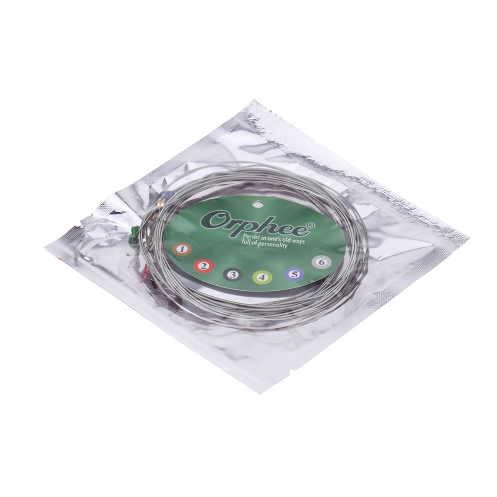 10 Sets Orphee RX15 Electric Guitar Strings Replacement Super Light Tension O2B7
