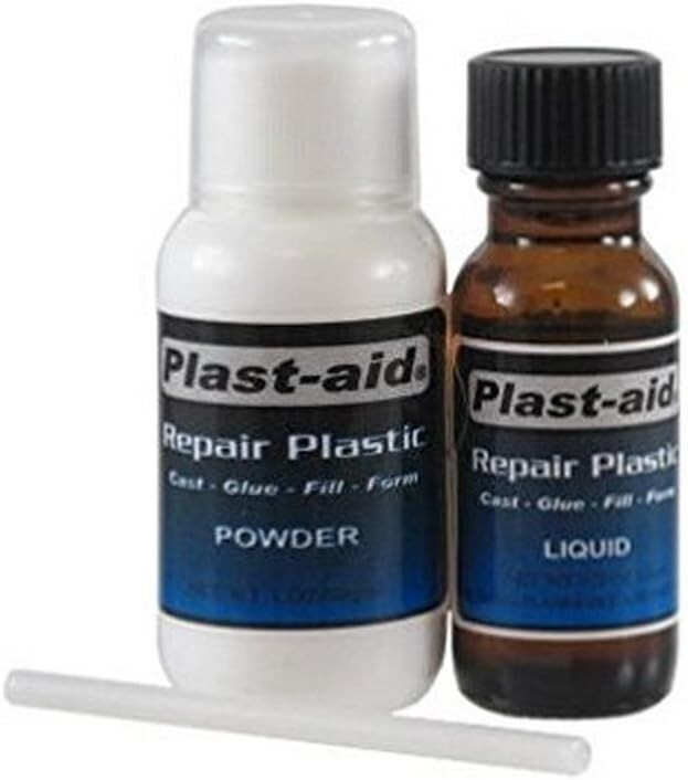 Plast-Aid 80100 Plastic Pool Part Repair Kit 1. 5oz for Hot Tub Cracks and Leaks