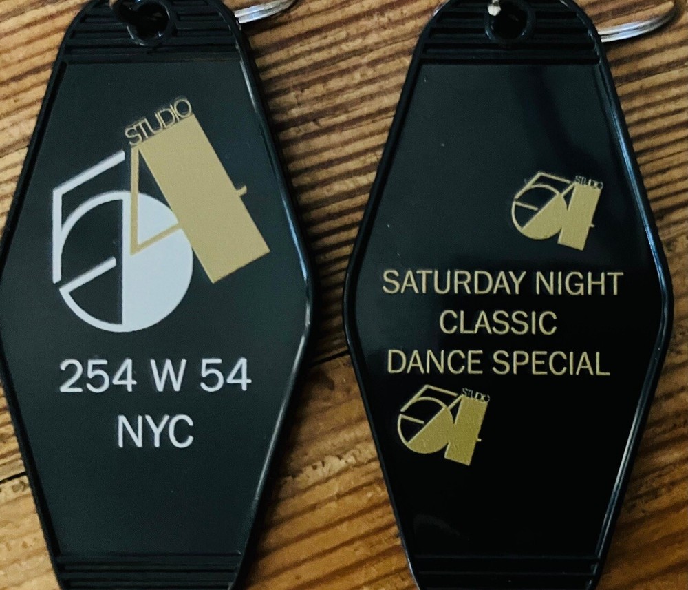 STUDIO 54 NYC inspired keytag