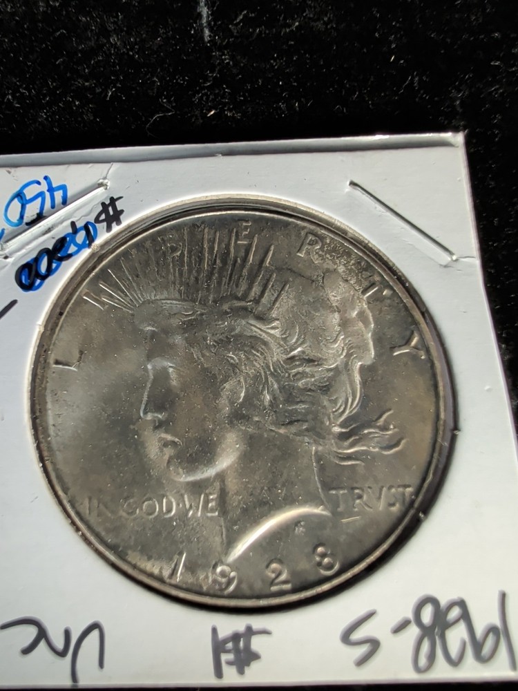 1928-S $1 Peace Dollar Uncirculated