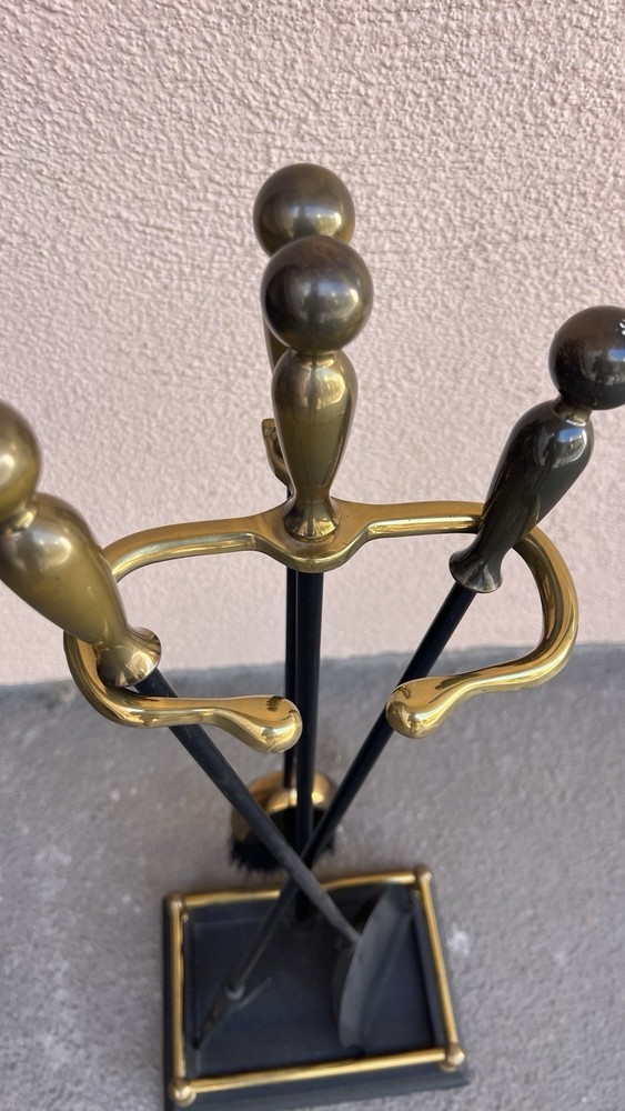 Pilgrim Matte Black Brass Ball Tool Set