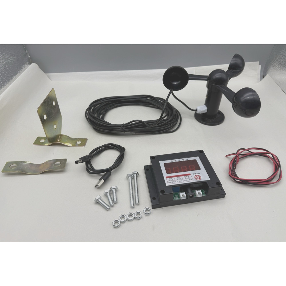 Tower Crane Wind Speed Meter Power Failure Memory Function *SELLING FOR PARTS...