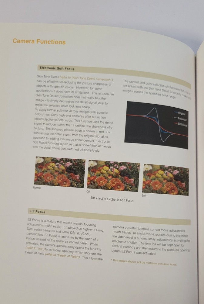 Professional Sony Camera Technology Guide Manual 2007 HAD Sensor Hyper Power HAD