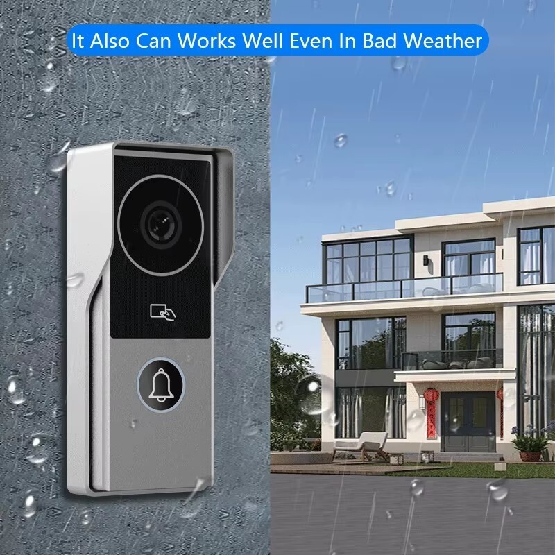 10-Inch Smart Video Intercom System with Motion Activation and Voice Control