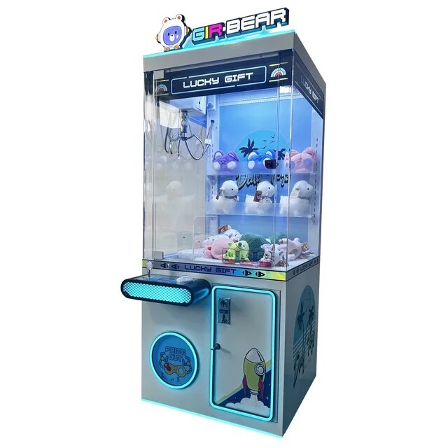 GIR•BEAR 🧸, Lucky Claw Machine Prize,Skill Redemption Vending Machine Arcade