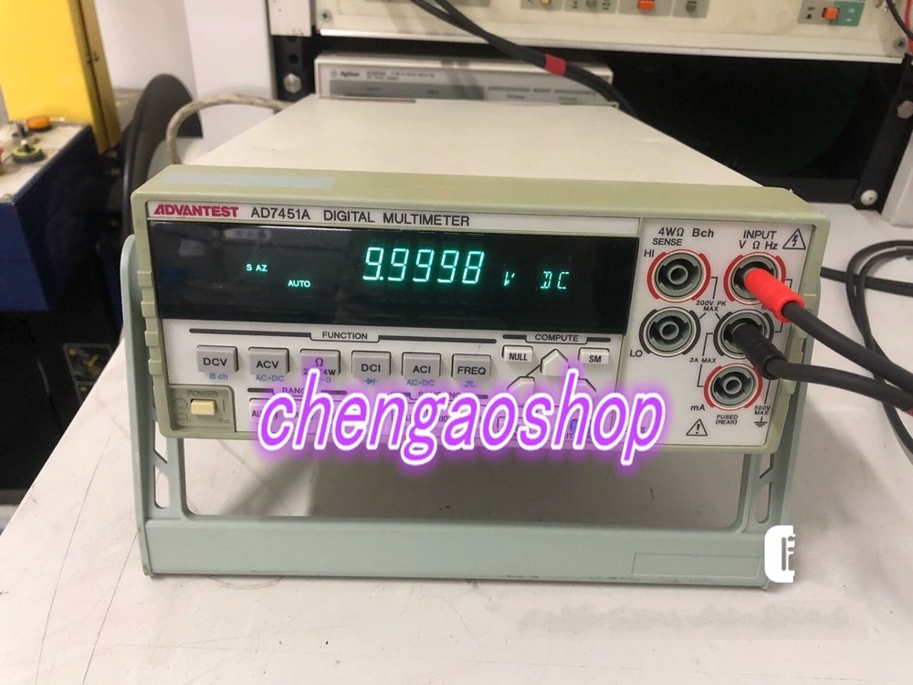 1PC 100% Test Advantest AD7451A Digital Multimeter (Fedex /DHL)#H632CC YD