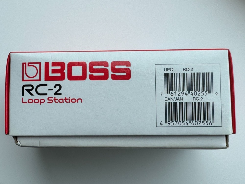 BOSS RC-2 Loop Station Effects Looper Pedal Loopstation RC2 w/ box & manual