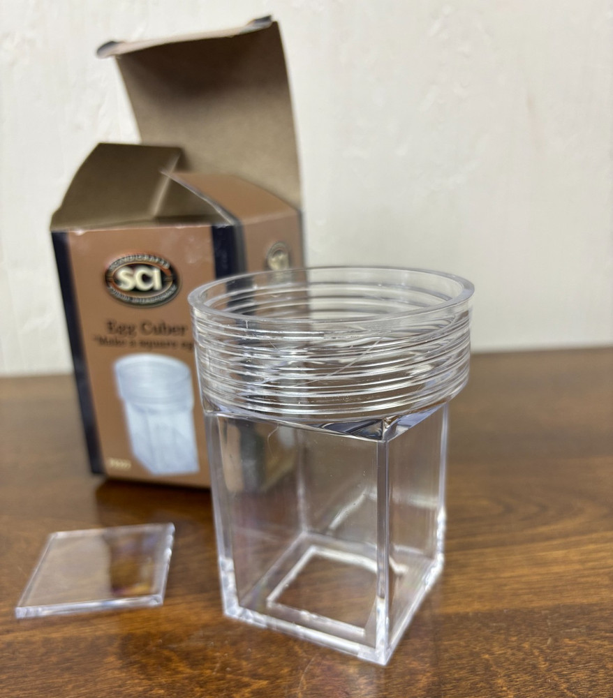 SCI Scandicrafts Cuisine Egg Cuber Kitchen Tool P8322 "Make A Square Egg" Boxed