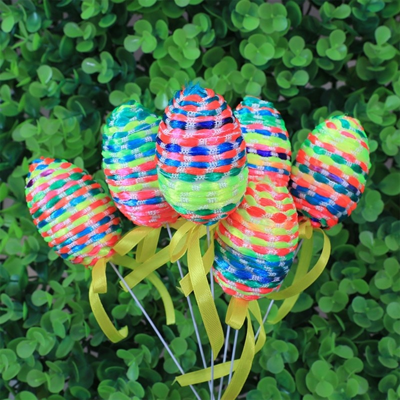 6pcs Easter Egg Tree Branches Artificial Bouquet for Flower Arrangement
