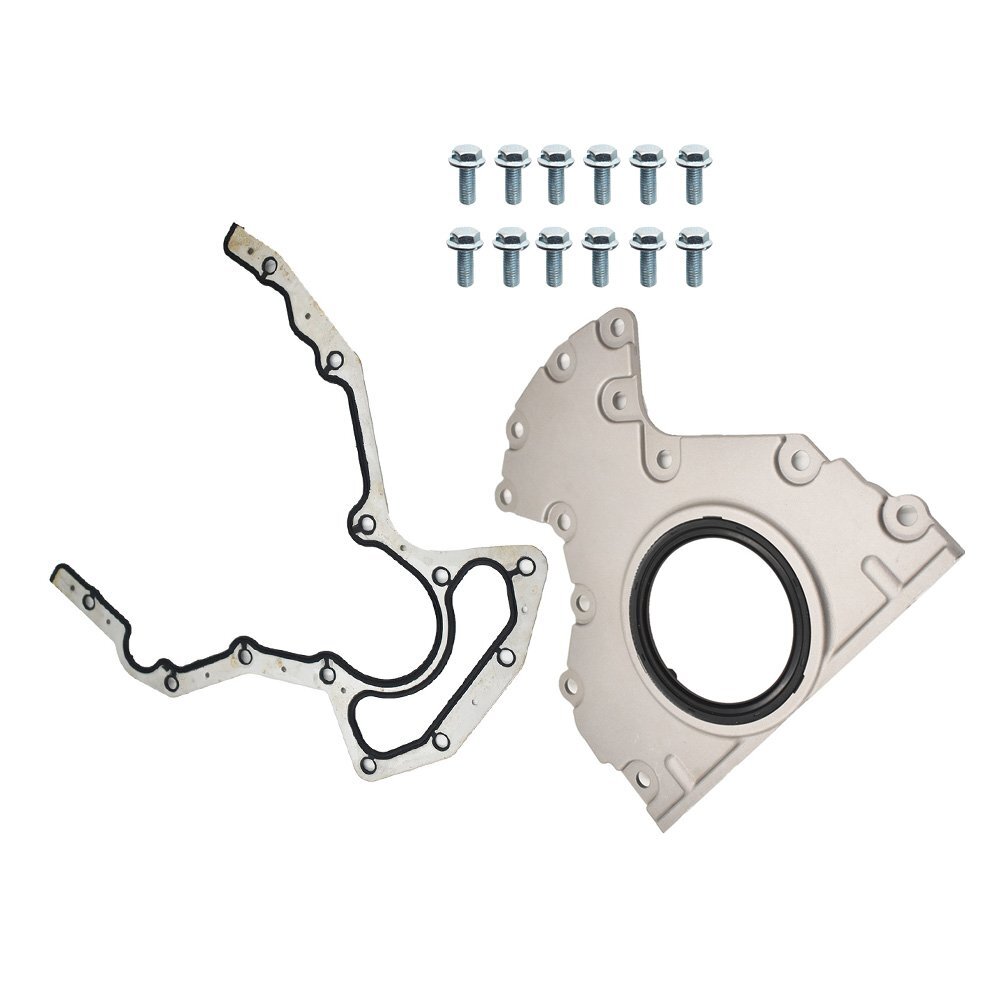Rear Main Seal Cover Kit For Chevy GMC 4.8 5.3 6.0 6.2L 12633579 12639250 New