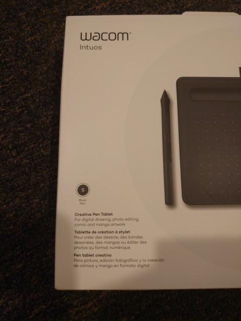 UNOPENED Wacom Intuos CTL-4100 Small Drawing Tablet - Black